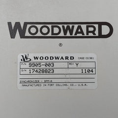 Woodward 9905-003