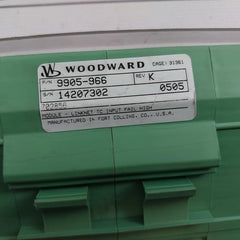 Woodward 9905-966 6 Channel Input Module 24Vdc Rev K