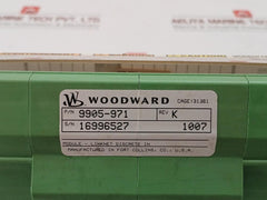 16 Channel Discrete Input Module 18-32Vdc 14.2W Woodward 9905-971
