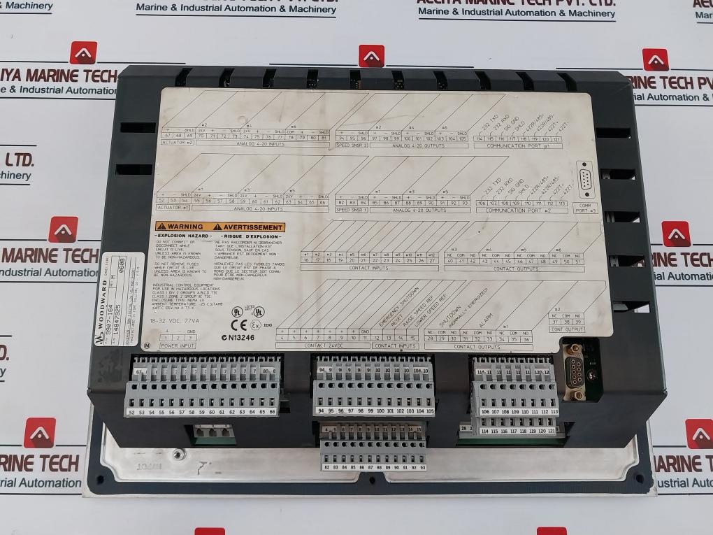 Woodward 9907-164 505 Turbine Control