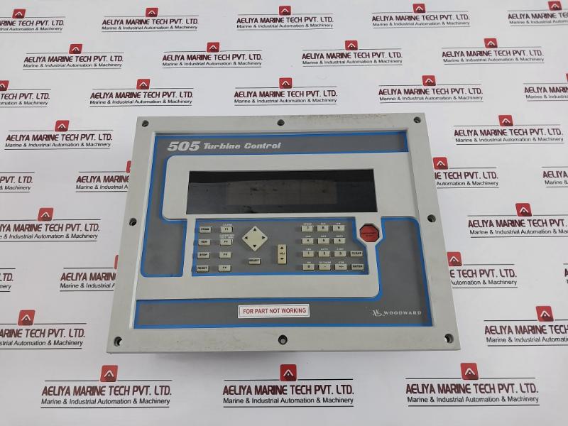 Woodward 9907-166 505E Turbine Control REV: N 110V AC/DC