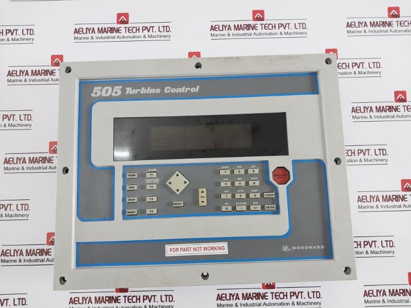 Woodward 9907-166 505E Turbine Control REV: N 110V AC/DC