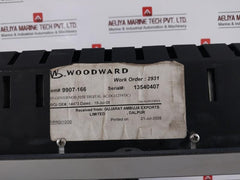 Woodward 9907-166 505E Turbine Control REV: N 110V AC/DC