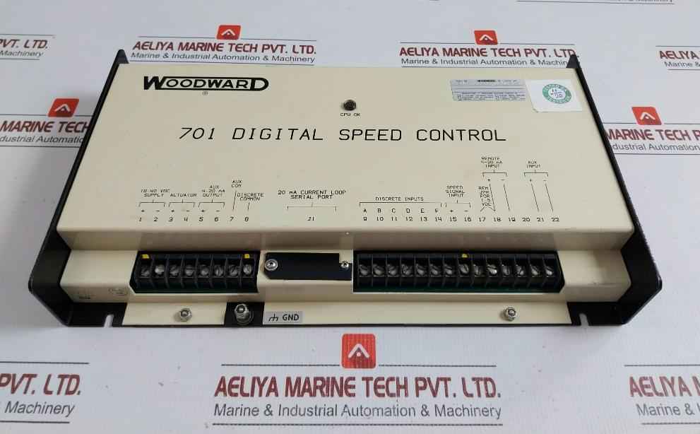 Woodward 701 Digital Speed Control Module 9905-211 C Input 4-20 Ma