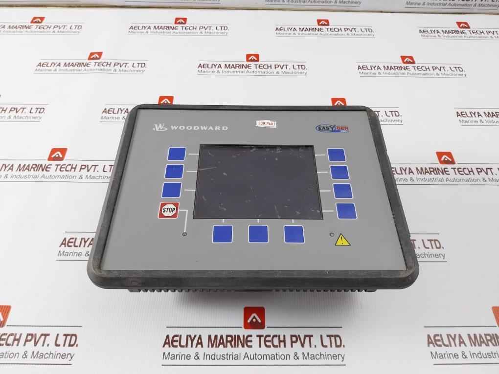 Woodward Easygen-3200-5/P1 Generator Controller Module Rev F (Not Working)