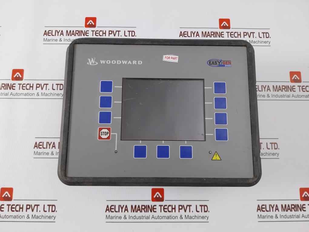Woodward Easygen-3200-5/P1 Generator Controller Module Rev F (Not Working)
