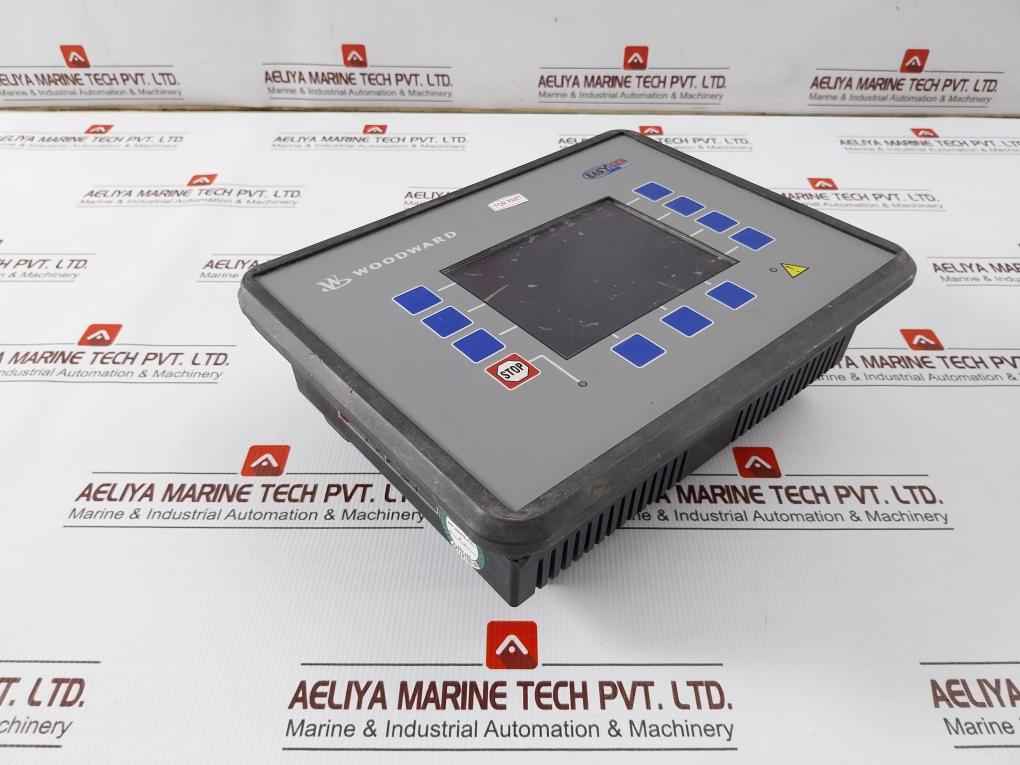 Woodward Easygen-3200-5/P1 Generator Controller Module Rev F (Not Working)