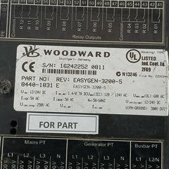 Woodward Easygen 3000 Genset Control 8440-1831 50/60Hz