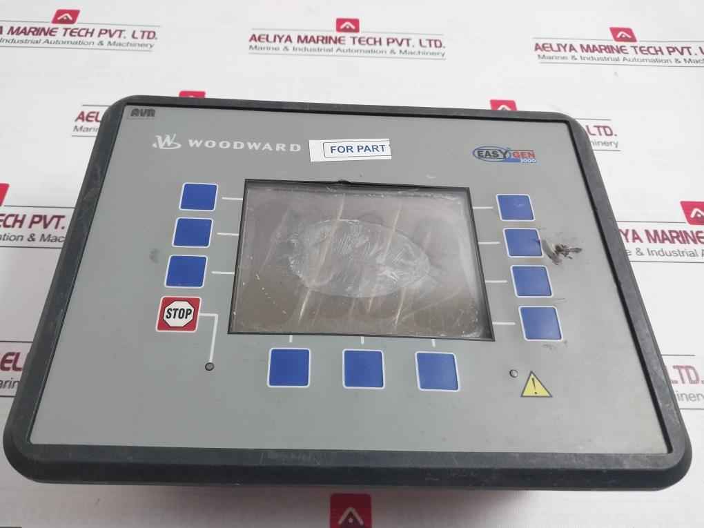 Woodward Easygen 3000 Genset Controller 24V 0-500 Ohm 0/4 To 20 Ma (Not Working)