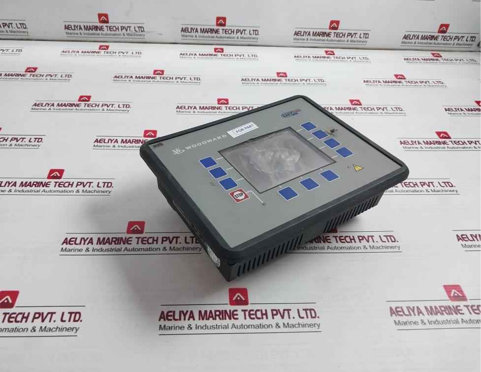 Woodward Easygen 3000 Genset Controller 24V 0-500 Ohm 0/4 To 20 Ma (Not Working)