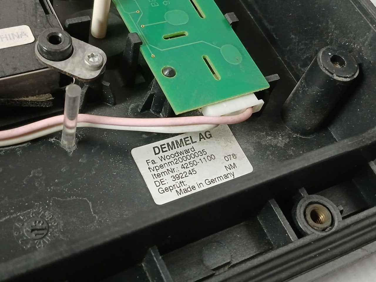 Woodward Easygen 3000 Genset Hmi Control Panel Lxmg1614E-14-11 Rev.B 94V0