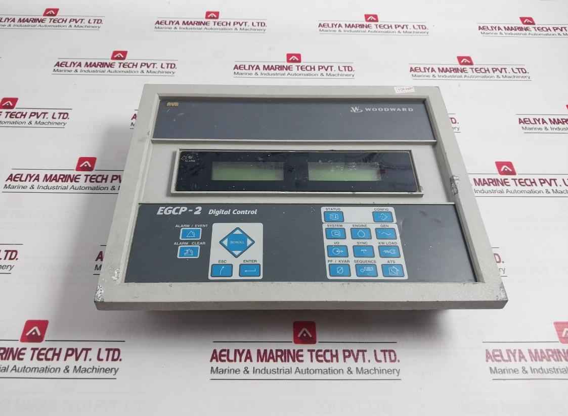 Woodward Egcp-2 Digital Generator Control Panel 4-20Ma 5V 500Hz (Not Working)