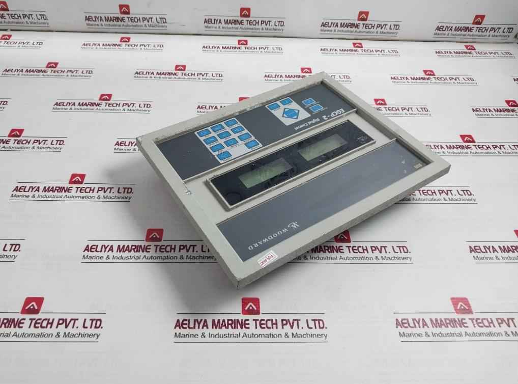 Woodward Egcp-2 Digital Generator Control Panel 4-20Ma 5V 500Hz (Not Working)