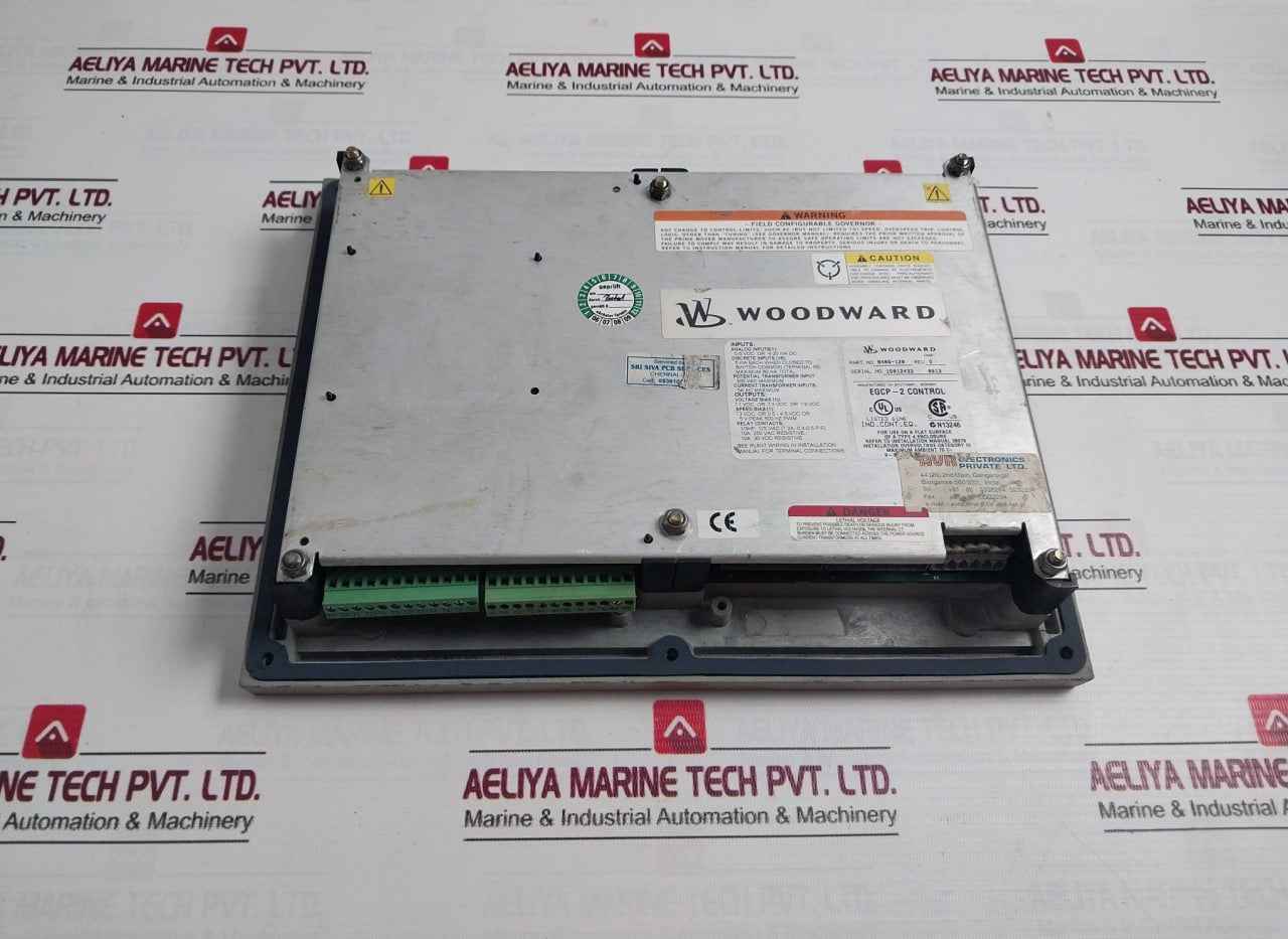 Woodward Egcp-2 Digital Generator Control Panel 4-20Ma 5V 500Hz (Not Working)