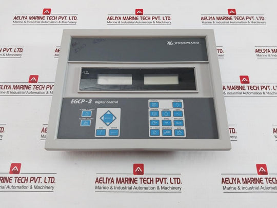 Woodward Engine-generator Control Rev-h Part No: Egcp-2