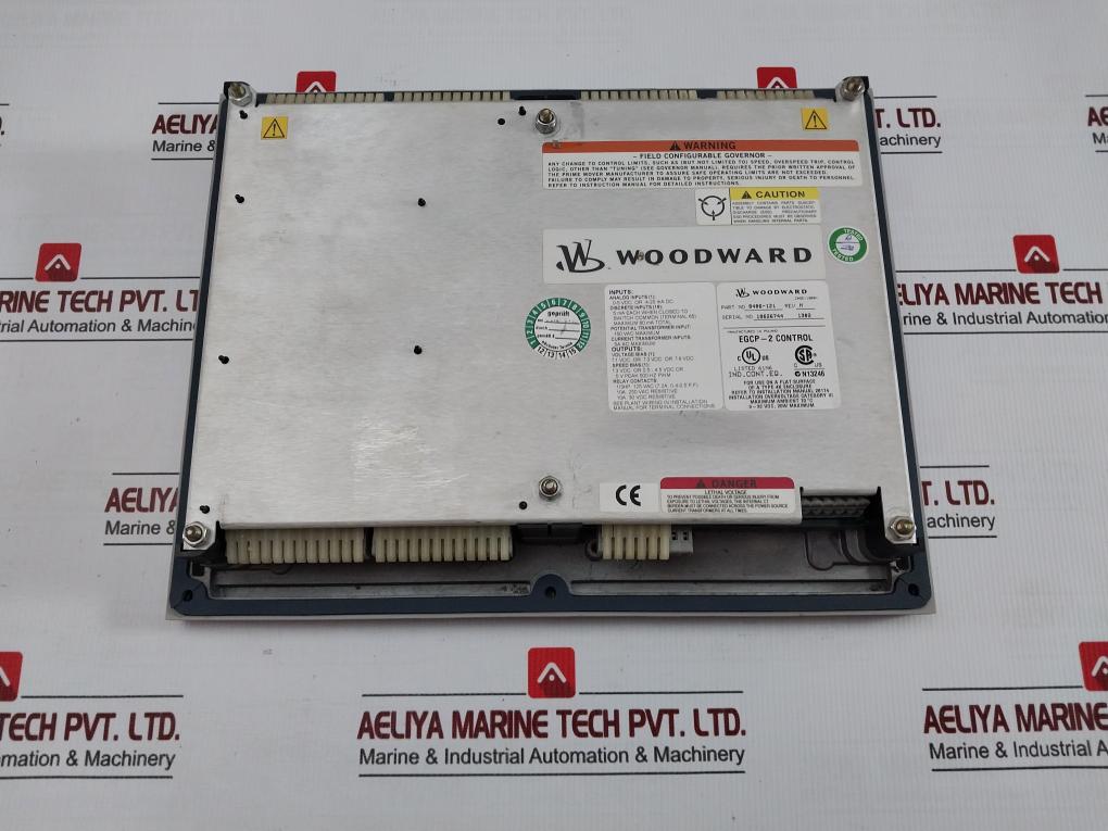 Woodward Engine-generator Control Rev-h Part No: Egcp-2