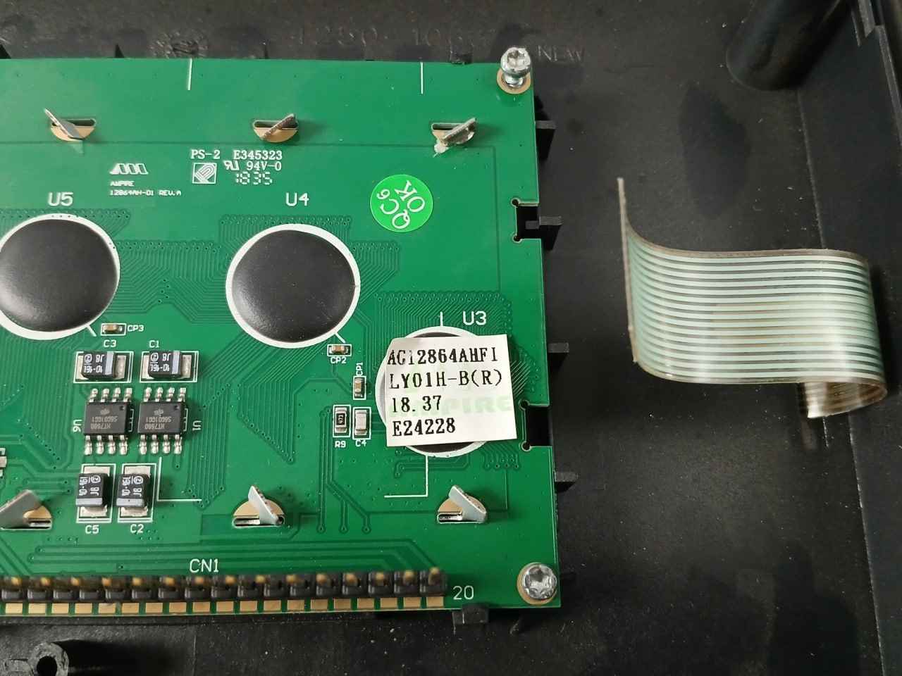 Woodward Ls-5 Circuit Breaker Control Protection Panel 94V-0 E345323 Rev.A