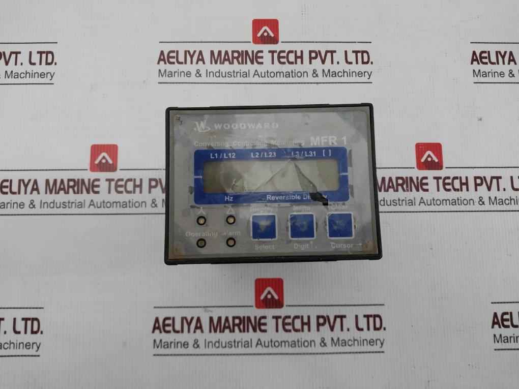 Woodward Mfr12 Protection Relay 8441-1082 250V Ac 50/60Hz (Not Working)