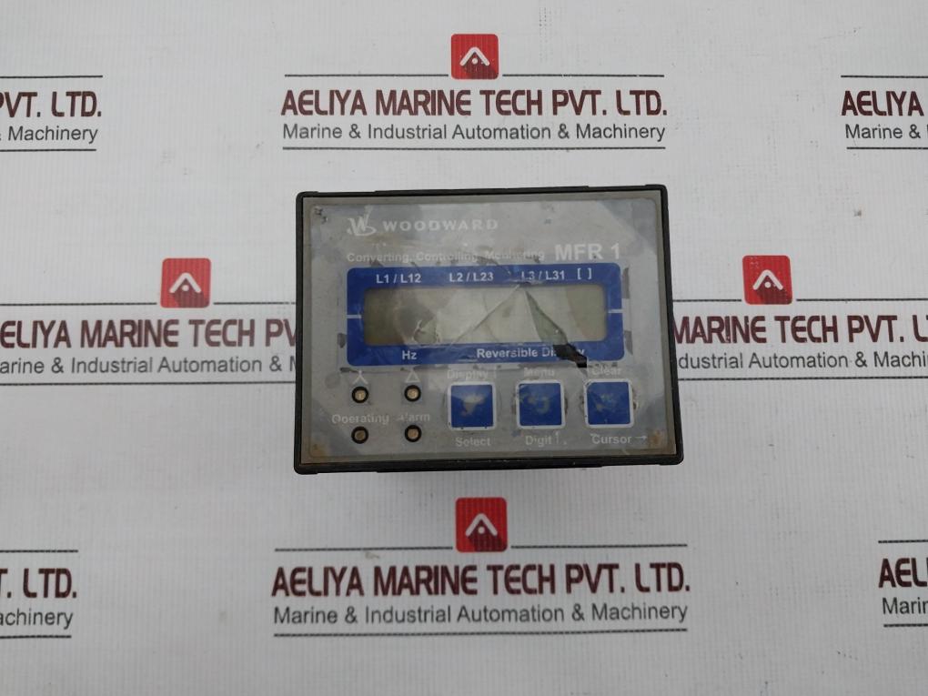 Woodward Mfr12 Protection Relay 8441-1082 250V Ac 50/60Hz (Not Working)