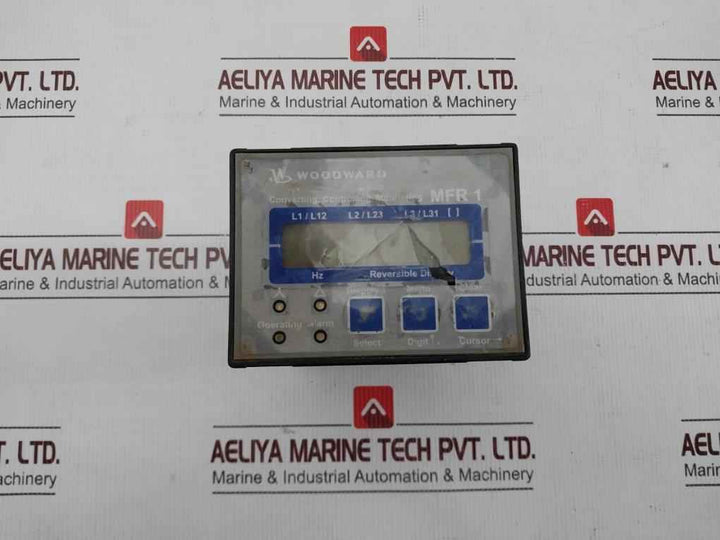 Woodward Mfr12 Protection Relay 8441-1082 250V Ac 50/60Hz (Not Working)