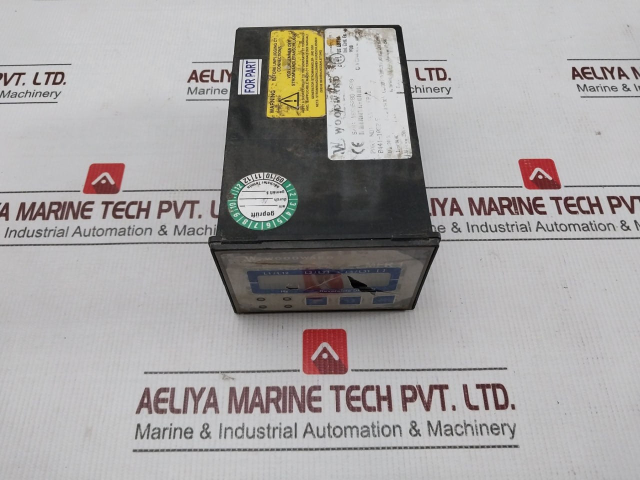 Woodward Mfr12 Protection Relay 8441-1082 250V Ac 50/60Hz (Not Working)