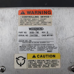 Woodward Power Supply 24V Dc Revision G 5439-760