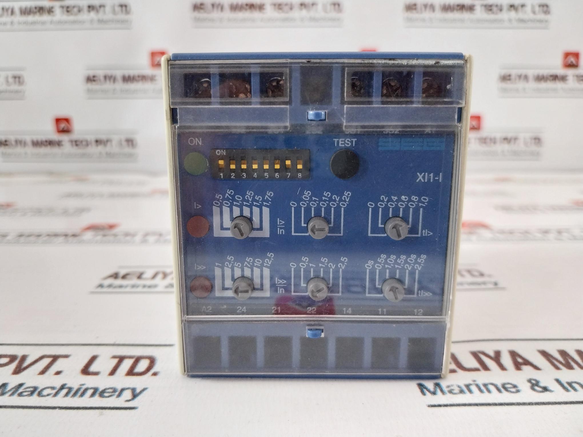 Woodward Seg Xi1I5 Phase Overcurrent Protection Relay