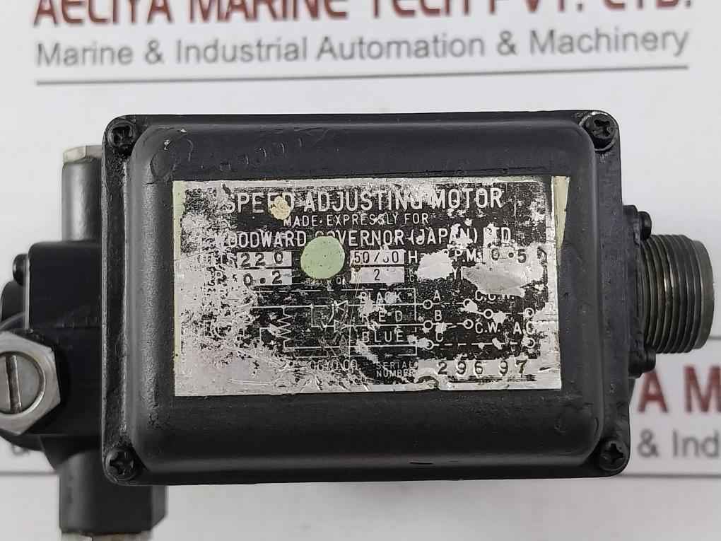 Woodward Speed Adjusting Motor 220 Ac 50/60Hz 0.2A