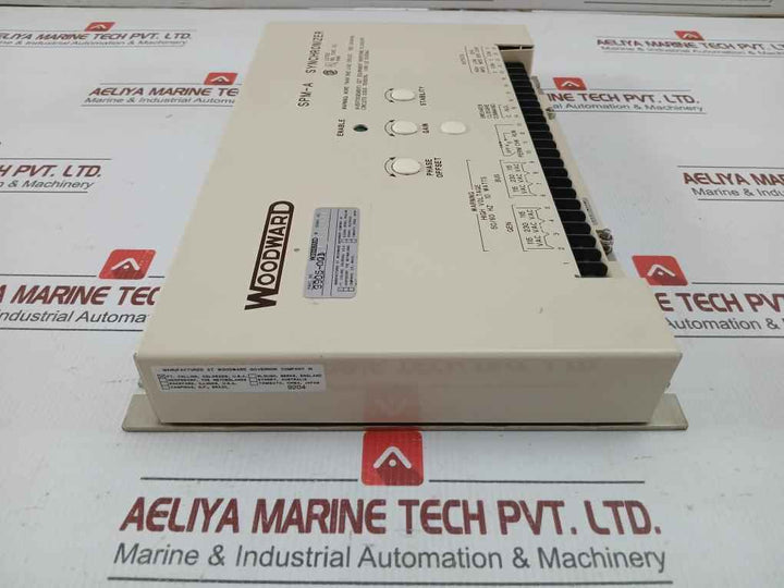 Woodward Spm-a Synchronizer 9905-001 L 50/60 Hz