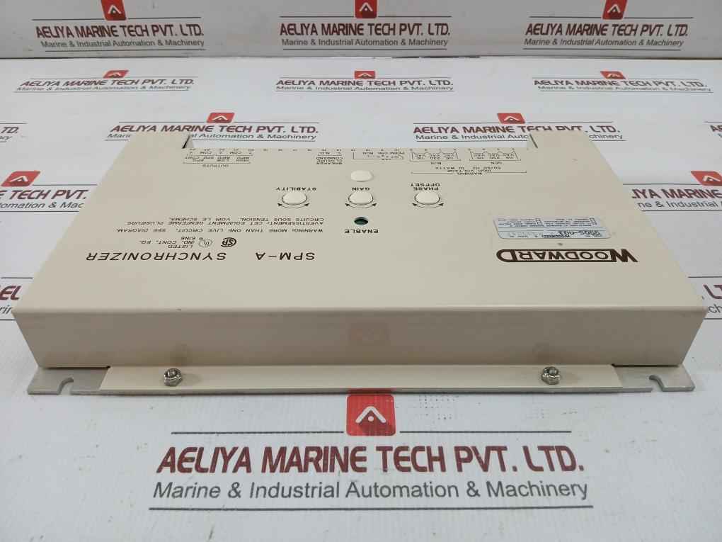 Woodward Spm-a Synchronizer 9905-001 L 50/60 Hz