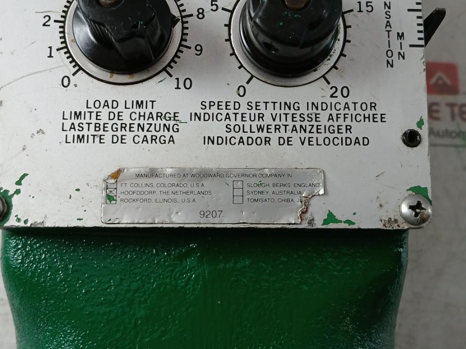 Woodward Ug-8 Governor Mechanical Hydraulic Speed Controller 230V 2W 0-60Hz