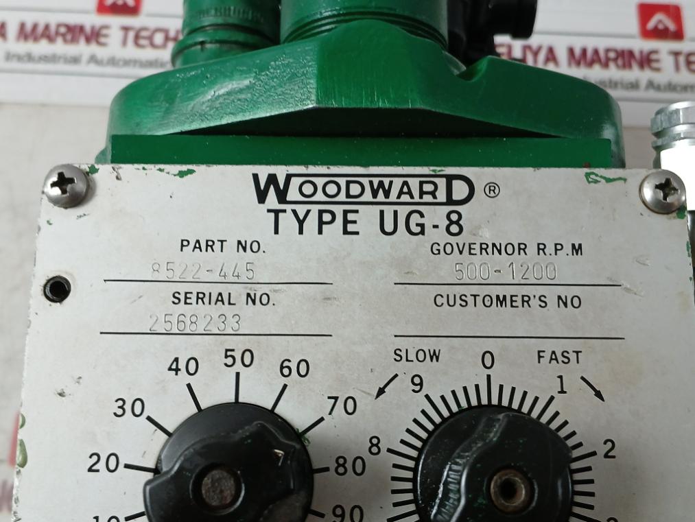 Woodward Ug-8 Governor Mechanical Hydraulic Speed Controller 230V 2W 0-60Hz