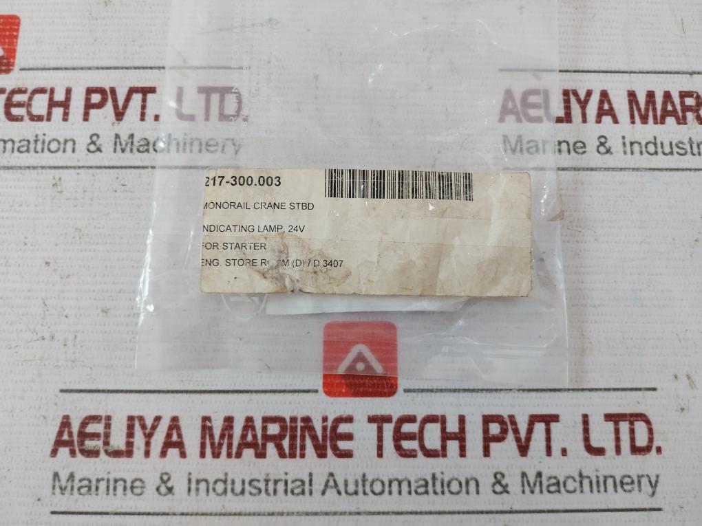 Wooil Electric Win-204 Indicating Lamp 217-300.003 24V