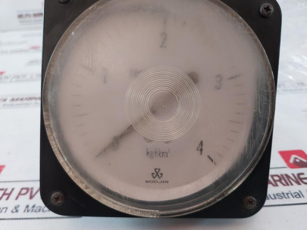 Woojin 0-4 KGF/CM2 Pressure Gauge