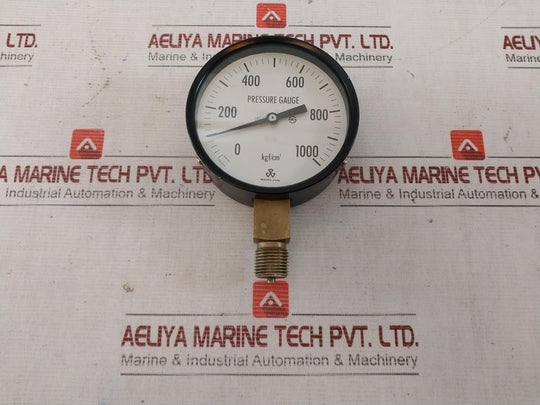 Woojin Ksb5305 Pressure Gauge 0-1000 Kgf/Cm2 1.5