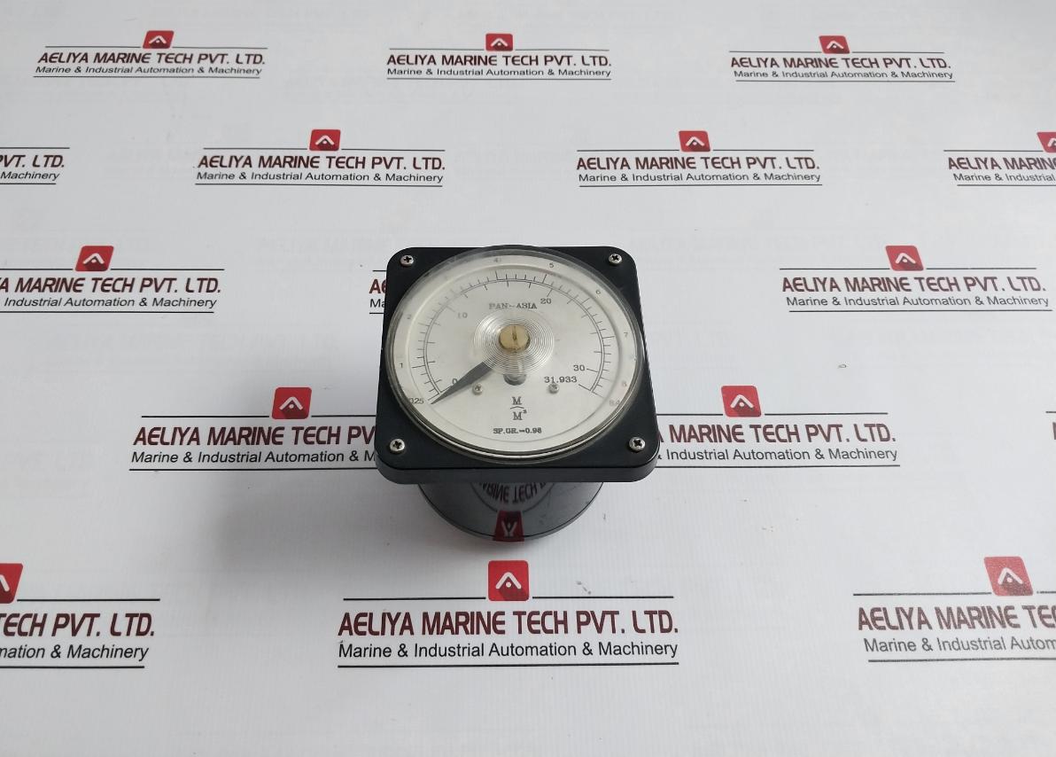 Woojin Sp.Gr.=0.98 Analog Pneumatic Tank Level Indicator Gauge 500V