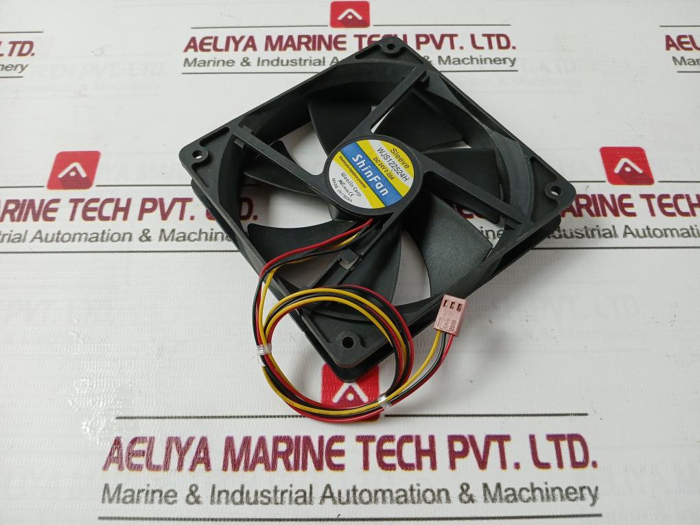 Woojin Wjs122524H Impedance Protected Cooling Fan Dc 24V 0.20A
