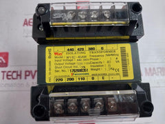 Woonyoung Wy42-40aw Single-phase Isolation Transformer, 40va 440v/220v