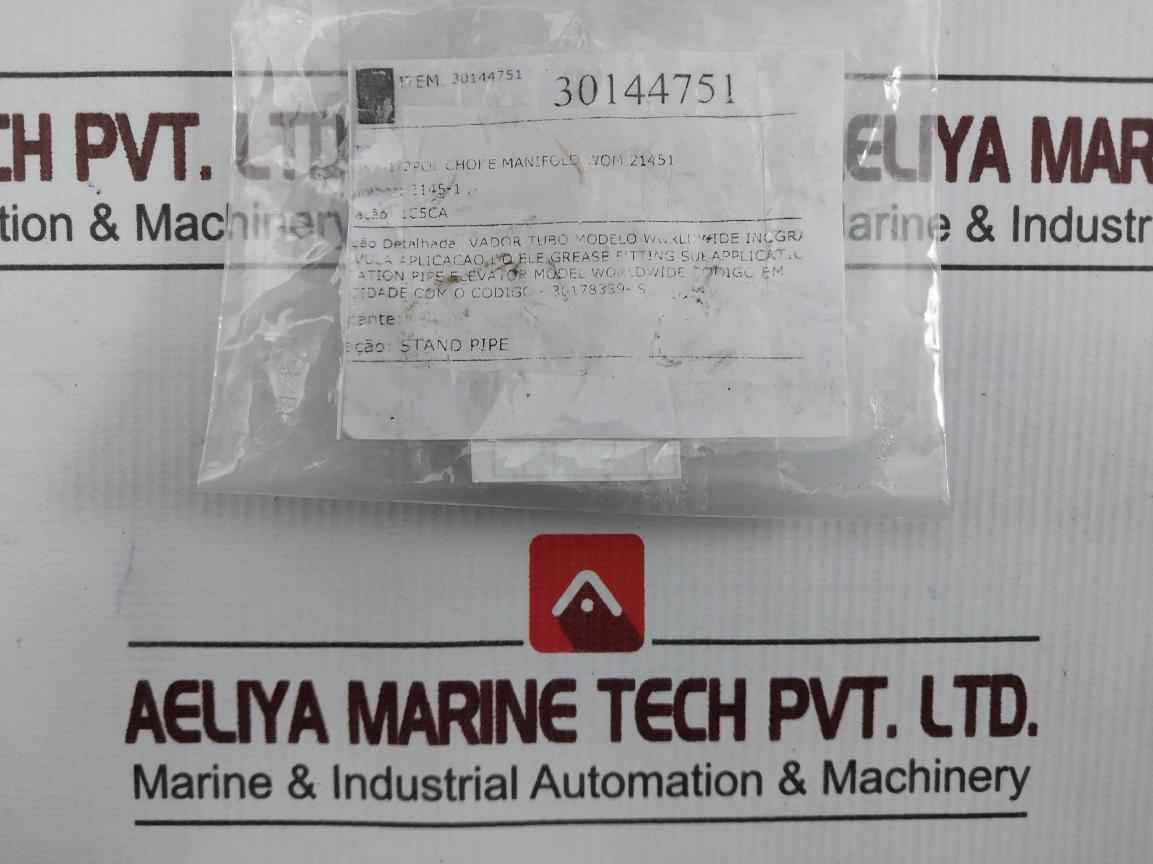 Worldwide 2145-1 Tube Fitting Male Connector 30144751,30178339-s