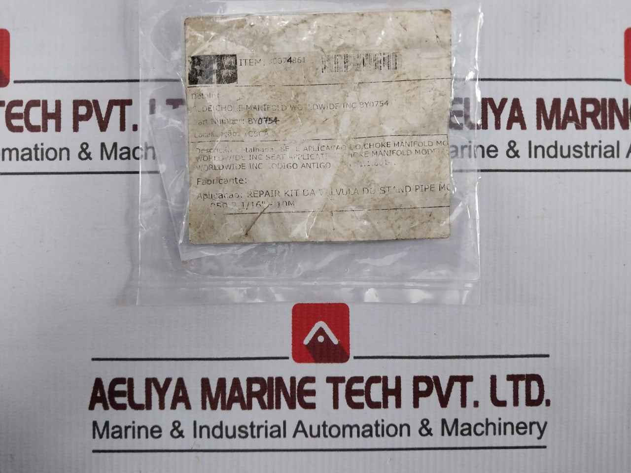 Worldwide By0754 Choke Manifold Seat Sc120378/1