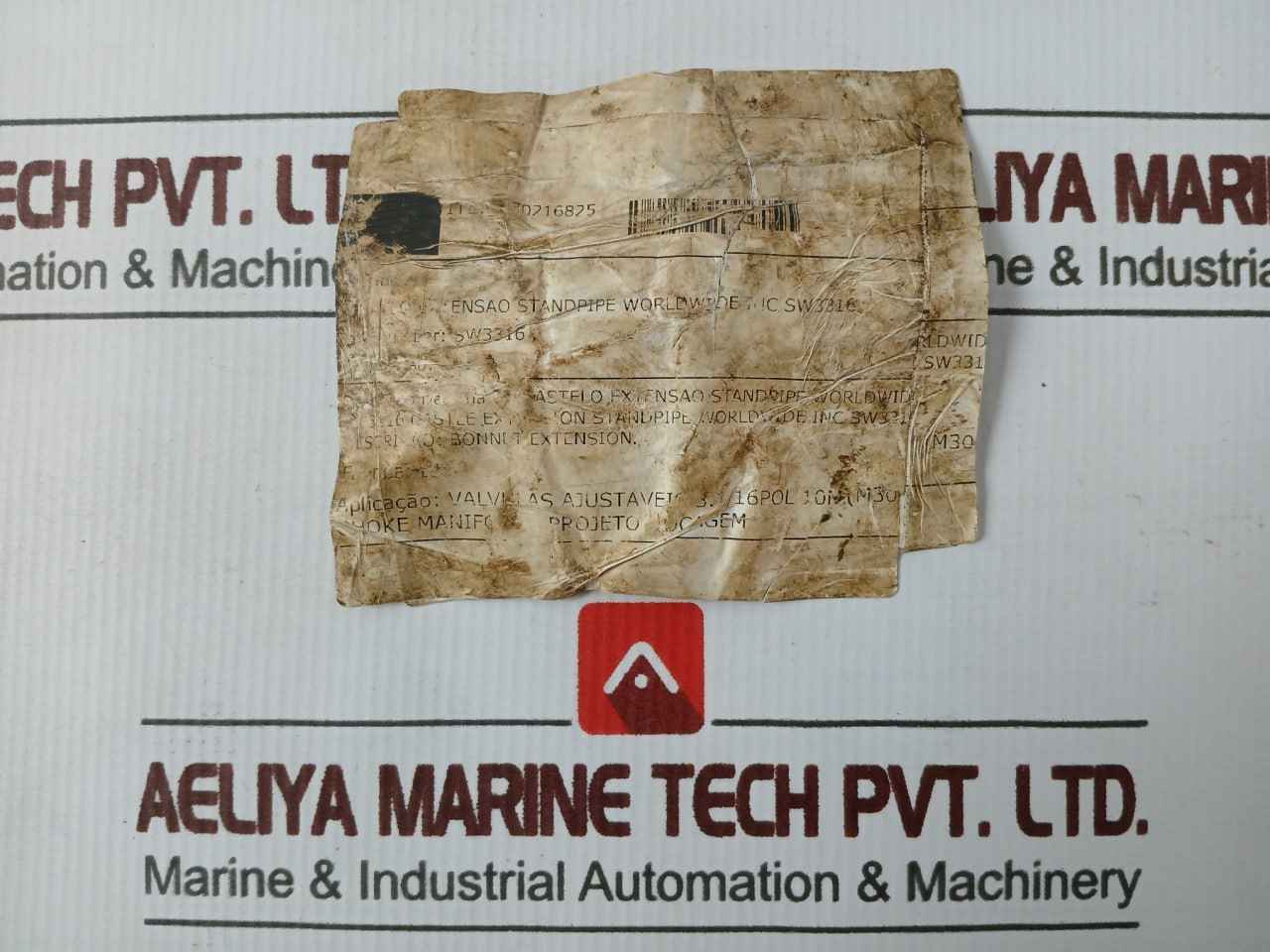 Worldwide Sw-3316 Bonnet Extension Standpipe For 3-1/16 10M Choke Valve 30216825