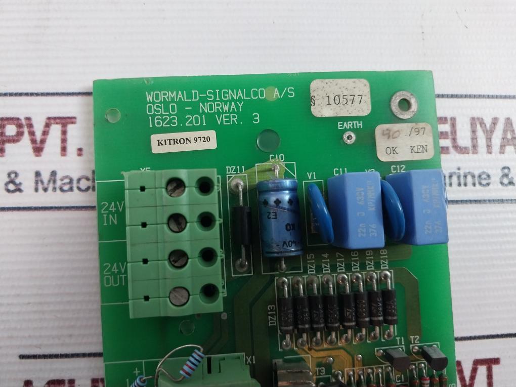 Wormald-Signal 1623.201 Printed Circuit Board Ver 3