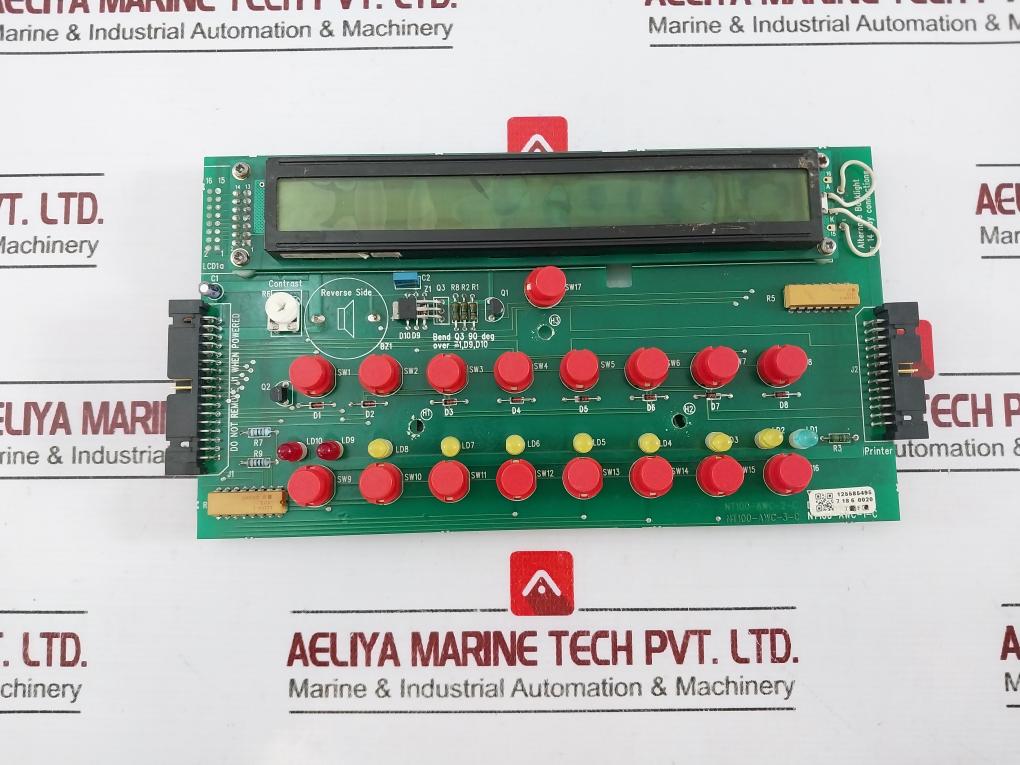 Wormald Nt100-awc-1-c Pcb Display Printed Board