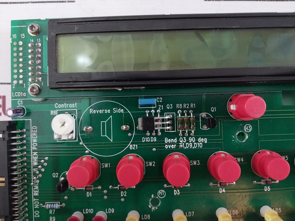 Wormald Nt100-awc-1-c Pcb Display Printed Board