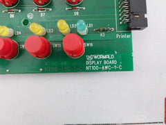Wormald Nt100-awc-1-c Pcb Display Printed Board