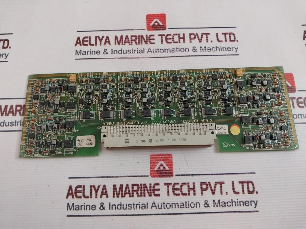 Wormald Signalco 1026.201 Ver. 2 Printed Circuit Board