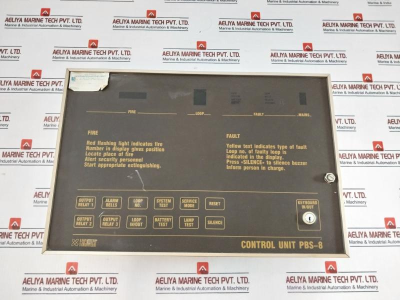 Wormald Signalco Pbs-8 Control Unit 1002.202 Ver.4 1002.601 220V