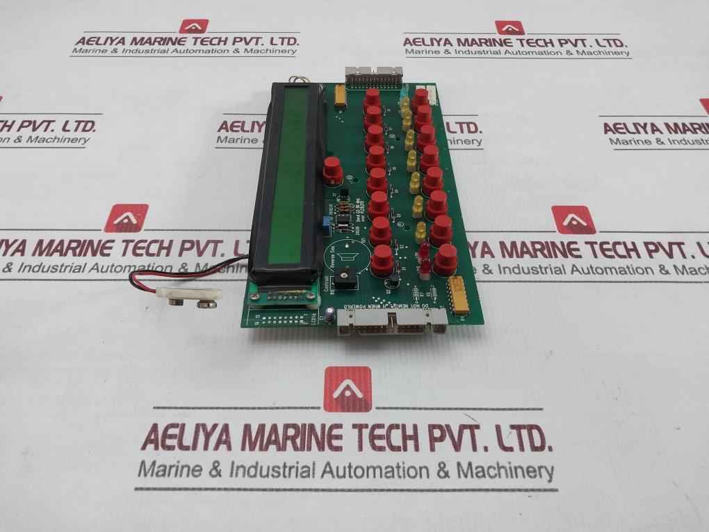 Wormald Nt100-awc-1-c Printed Circuit Display Board Used