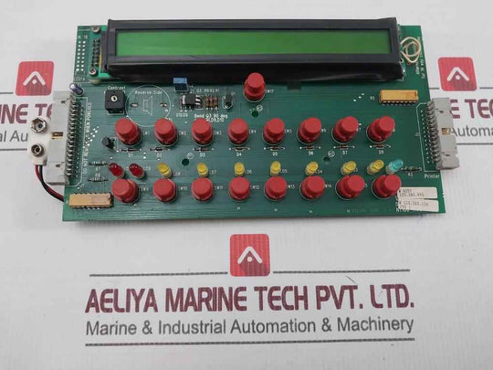 Wormald Nt100-awc-1-c Printed Circuit Display Board Used
