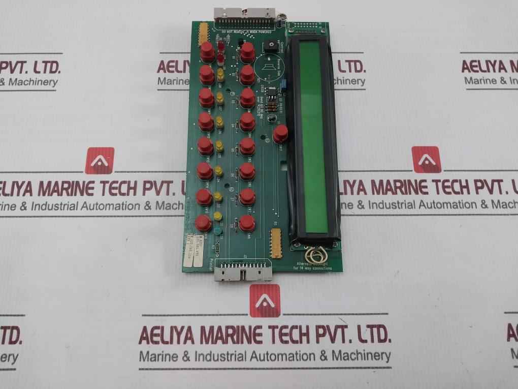 Wormald Nt100-awc-1-c Printed Circuit Display Board Used